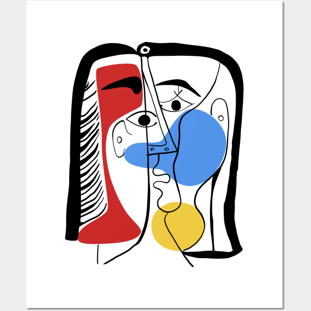 Picasso Woman's head #10 Wall Art by shamila